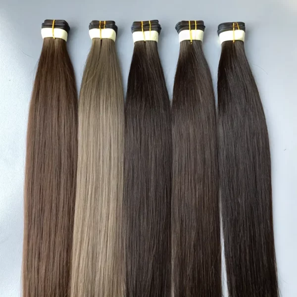 Silky Tape-In Extensions - Blonde Natural